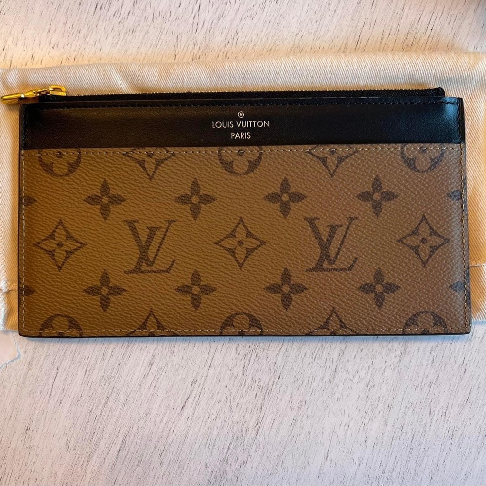 Louis Vuitton Slim Purse Reverse Monogram